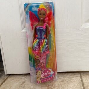 Barbie Dreamtopia Doll with Colorful Dress and Pink Wings